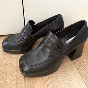 Steve Madden | Platform Heeled Loafers | Women's 8.5